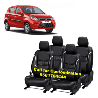 Premium Leather Car Seat Cover 4 pcs For Maruti Alto