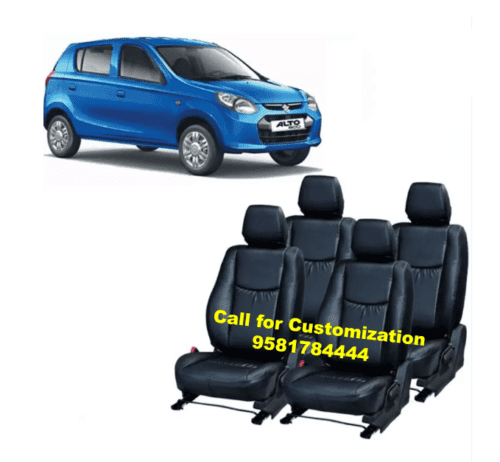 PU Leather Car Seat Cover For Maruti Alto 800
