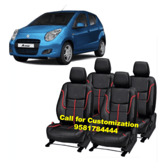 PU Leather Car Seat Cover For Maruti A-Star 4 Seater