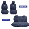 Cotton Fabric Car Seat Covers Compatible with Maruti Brezza - Image 2