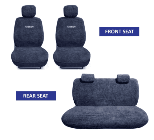 Cotton Fabric Car Seat Covers Compatible with Maruti Brezza - Image 2