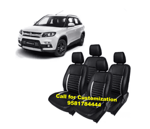 PU Leather Car Seat Cover For Maruti Brezza