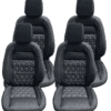Maruti Ritz Car PU Leather Luxury seat Cover - Image 3