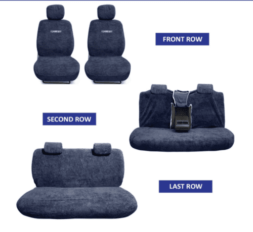 Cotton Fabric Car Seat Covers Compatible with Maruti Ertiga - Image 3