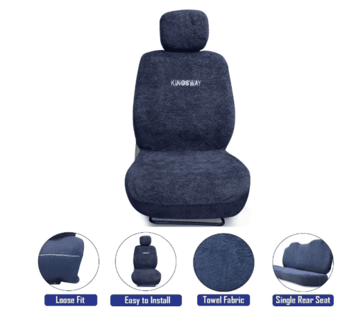 Cotton Fabric Car Seat Covers Compatible with Maruti Ertiga - Image 4