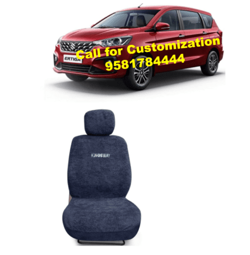 Cotton Fabric Car Seat Covers Compatible with Maruti Ertiga