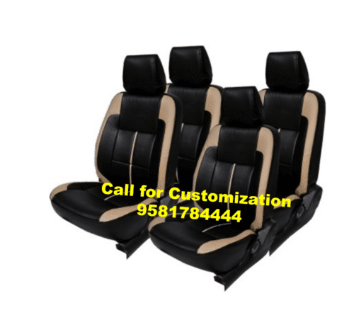 Leather Car Seat Covers Set for Maruti S-presso Multi Color