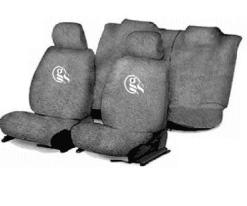 Cotton Car Seat Cover For Maruti Swift Grey Color - Image 2
