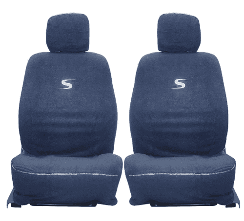 Towel Cotton Fabric Car Seat Covers Compatible with Maruti Wagon-R - Image 4