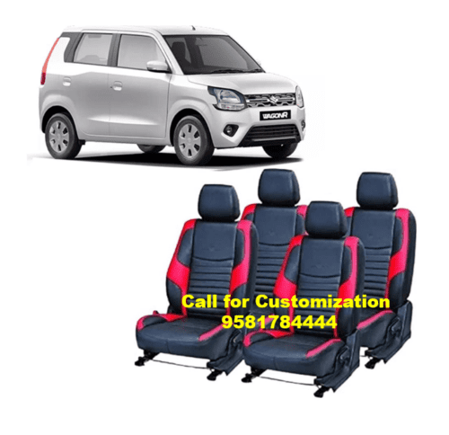 Maruti Wagon-R PU Leather Car Front and Back Seat Cover