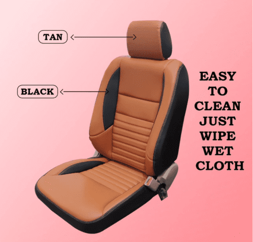 Car PU Leather Luxury seat Cover for Maruti Zen Estilo - Image 4