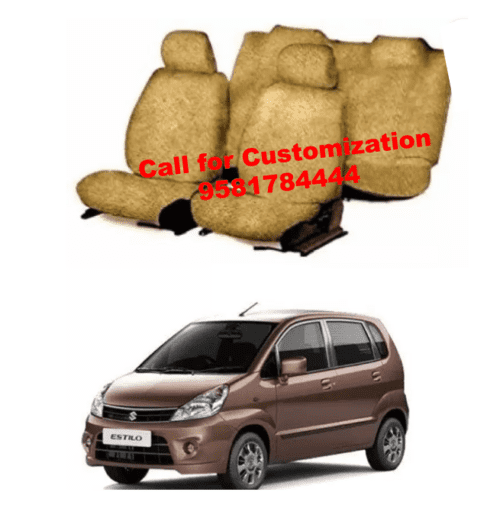 Cotton Car Seat Cover For Maruti Zen Estilo