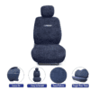 Towel Fabric Car Seat Covers Compatible with Hyundai Alcazar - Image 3