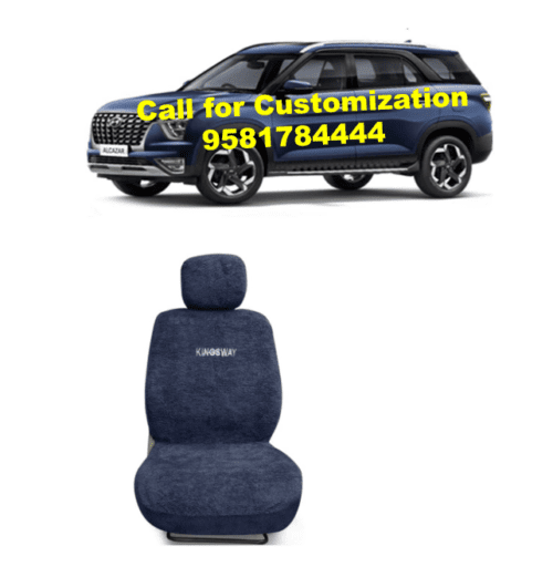 Towel Fabric Car Seat Covers Compatible with Hyundai Alcazar
