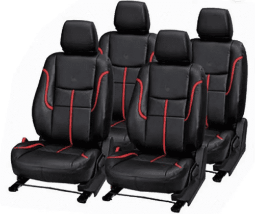 Hyundai Aura Car Premium Leather Seat Cover - Image 2