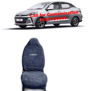 Towel Fabric Car Seat Covers Compatible with Hyundai Aura