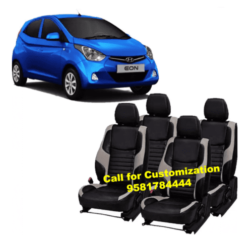 Premium Leather Car Seat Cover For Hyundai Eon