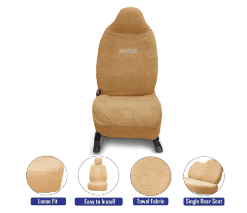 Hyundai Eon Car Cotton  Fabric Seat Covers Compatible - Image 3