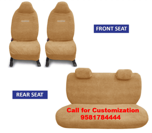 Hyundai Eon Car Cotton Fabric Seat Covers Compatible