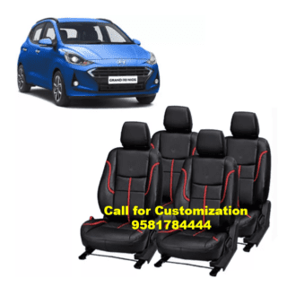 Premium Leather Car Seat Cover For Hyundai Grand i10 NIOS