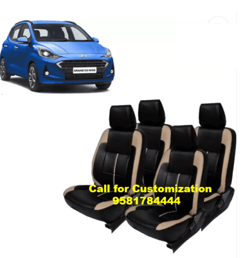 Hyundai Grand i10 NIOS Car PU Leather Seat Cover