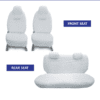 Hyundai Grand I10 Nios Car Towel Fabric Seat Covers - Image 2
