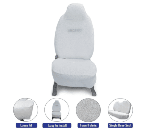 Hyundai Grand I10 Nios Car Towel Fabric Seat Covers - Image 3