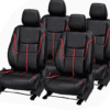Premium Leather Car Seat Cover For Hyundai Santro - Image 2