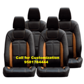 Leather Car Seat Covers Set for Hyundai Santro