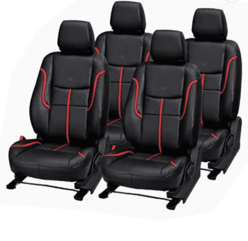 Premium Leather Car Seat Cover For Hyundai Santro Xing - Image 2