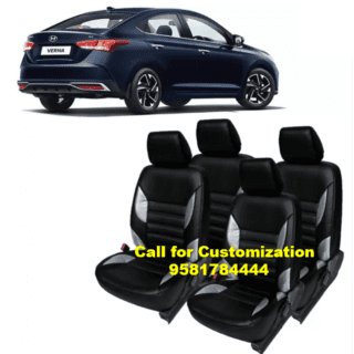 Premium Leather Car Seat Cover For Hyundai Verna