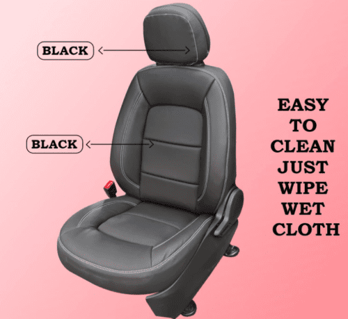 Hyundai Verna Car PU Leather Luxury seat Cover - Image 4