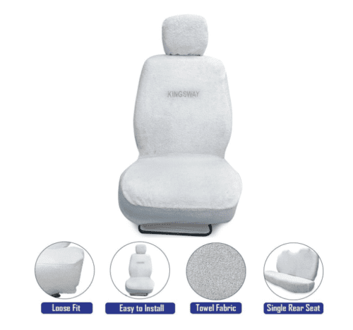 Cotton Fabric Car Seat Covers Compatible with Hyundai Verna - Image 3