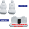 Cotton Fabric Car Seat Covers Compatible with Hyundai Verna
