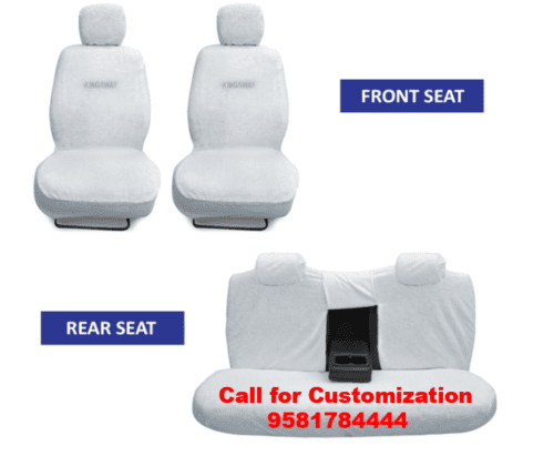 Cotton Fabric Car Seat Covers Compatible with Hyundai Verna