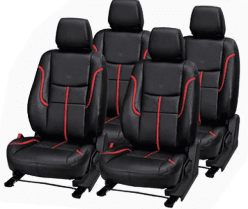 Premium Leather Car Seat Cover For Hyundai Xcent - Image 2