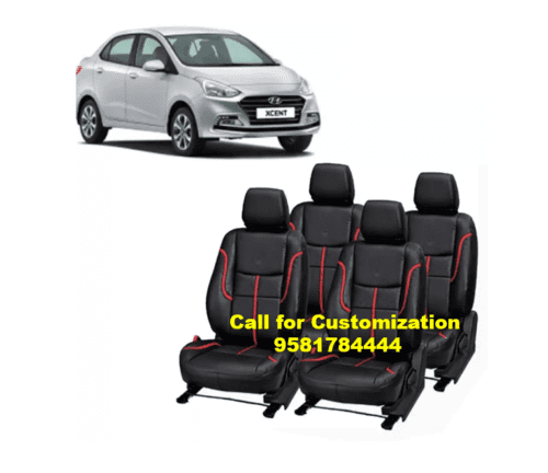 Premium Leather Car Seat Cover For Hyundai Xcent