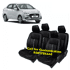 Hyundai Xcent Car Leather Car Seat Cover Black Color