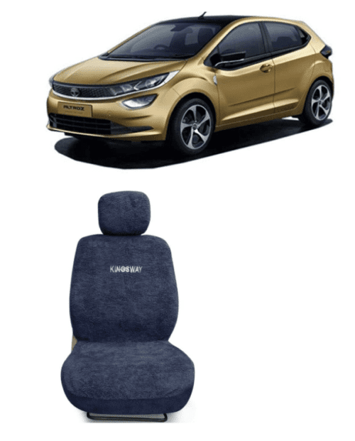 Cotton Fabric Car Seat Covers Compatible with Tata Altroz - Image 2