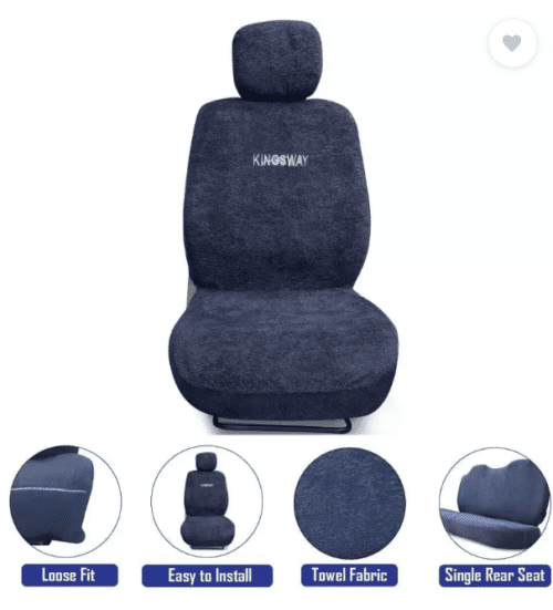 Tata Bolt Car Cotton Seat Cover Set - Image 3