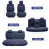 Towel Fabric Car Seat Covers Compatible with Tata Safari Dicor - Image 2