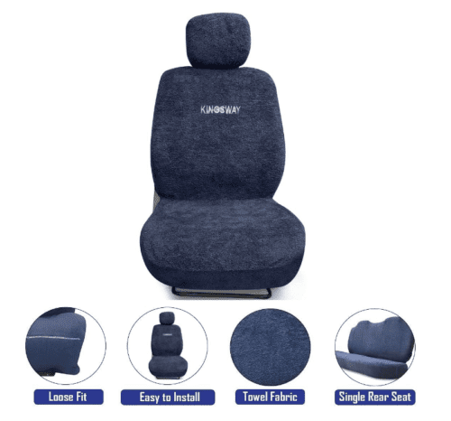 Cotton Fabric Car Seat Covers Compatible with Tata Safari 7Seater - Image 3