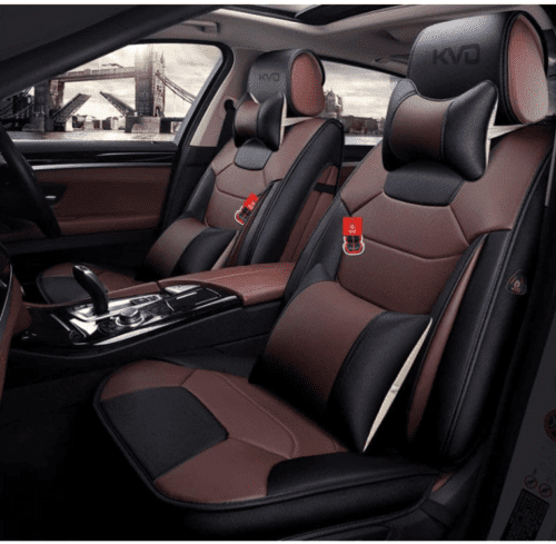 Superior Leather Luxury Car Seat Cover Compatible with Tata Safari Storme - Image 2