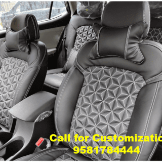 PU Leather Car Seat Cover Compatible with Tata Nexon