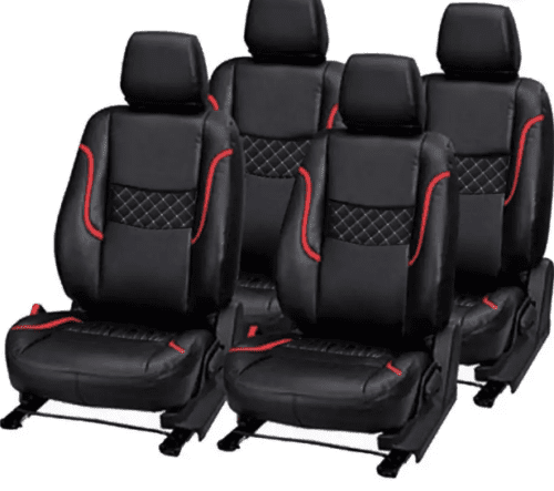 Premium Leather Car Seat Cover For Tata Nexon - Image 2