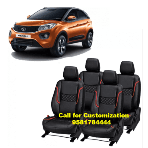 Premium Leather Car Seat Cover For Tata Nexon