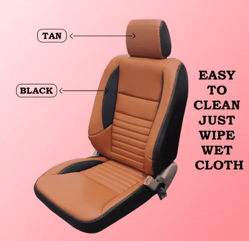 Car PU Leather Luxury seat Cover for Tata Nexon - Image 4