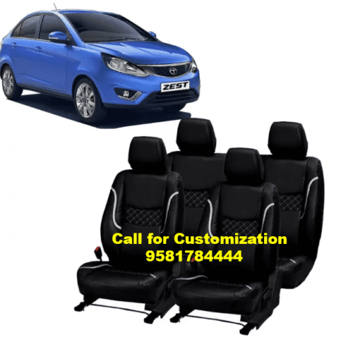 Premium Leather Car Seat Cover For Tata Zest