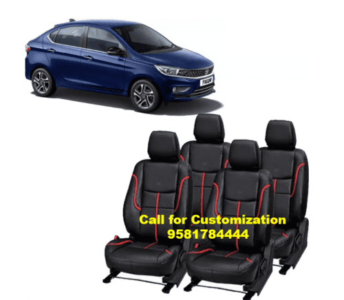 Premium Leather Car Seat Cover For Tata Tigor