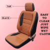 Car PU Leather Luxury seat Cover for Tata Nexon - Image 4